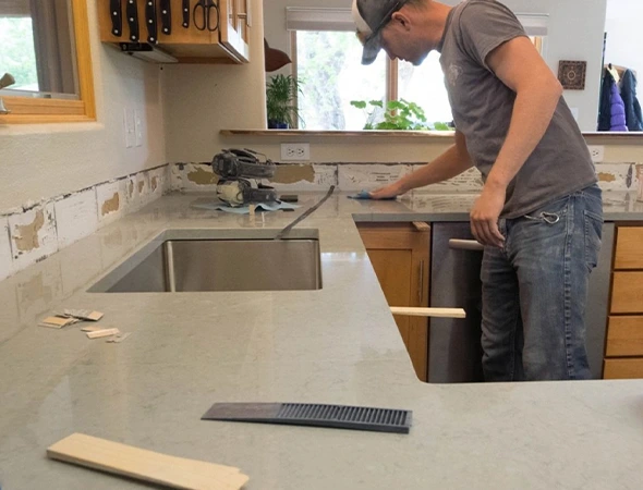 Custom Kitchen Countertop Design in Ellsworth ME